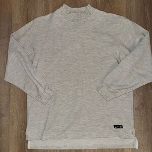 Vintage Nike Gray pullover with Mock Neck vintage Nike golf tiger woods